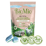 Таблетки "Bio-total" для посудомоечной машины, с маслом эвкалипта BioMio | интернет-магазин натуральных товаров 4fresh.ru - фото 1