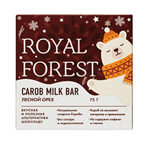 Шоколад "Лесной орех", из обжаренного кэроба Royal Forest | интернет-магазин натуральных товаров 4fresh.ru - фото 3