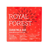 Шоколад "Обжаренный кэроб" Carob milk bar Royal Forest | интернет-магазин натуральных товаров 4fresh.ru - фото 1