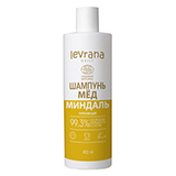 Шампунь "Мёд и миндаль" для роста волос, активизирующий Levrana | интернет-магазин натуральных товаров 4fresh.ru - фото 1