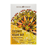Шоколад белый "Vegan Coconut Bar" Ананас Royal Forest | интернет-магазин натуральных товаров 4fresh.ru - фото 1