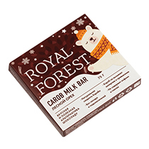 Шоколад "Лесной орех", из обжаренного кэроба Royal Forest | интернет-магазин натуральных товаров 4fresh.ru - фото 5
