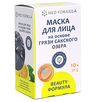 Маска для лица "Beauty-формула", для комбинированной кожи + спонж Мануфактура Дом природы | интернет-магазин натуральных товаров 4fresh.ru - фото 2