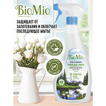 Чистящее средство для стекол, зеркал, пластика BioMio | интернет-магазин натуральных товаров 4fresh.ru - фото 5