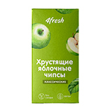 Чипсы яблочные, хрустящие 4fresh FOOD | интернет-магазин натуральных товаров 4fresh.ru - фото 1